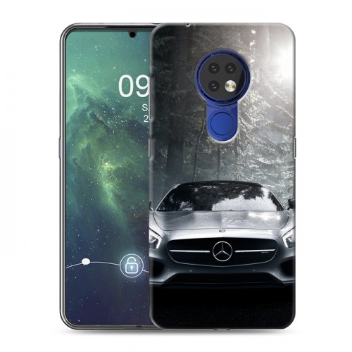 Дизайнерский силиконовый чехол для Nokia 6.2 Mercedes