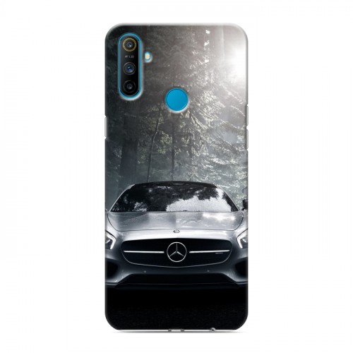 Дизайнерский силиконовый чехол для Realme C3 Mercedes