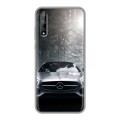 Дизайнерский силиконовый чехол для Huawei Y8p Mercedes