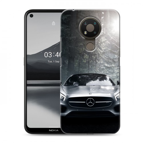 Дизайнерский силиконовый чехол для Nokia 3.4 Mercedes