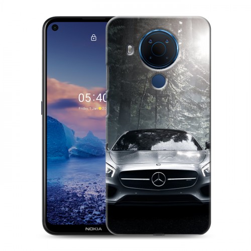 Дизайнерский силиконовый чехол для Nokia 5.4 Mercedes