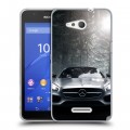 Дизайнерский пластиковый чехол для Sony Xperia E4g Mercedes