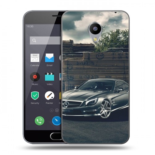 Дизайнерский пластиковый чехол для Meizu M2 Note Mercedes