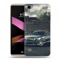 Дизайнерский пластиковый чехол для LG X Style Mercedes