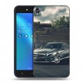 Дизайнерский силиконовый чехол для Asus ZenFone Live Mercedes