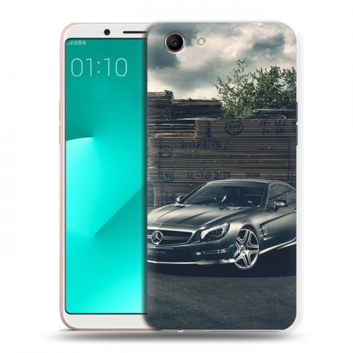 Дизайнерский пластиковый чехол для OPPO A83 Mercedes