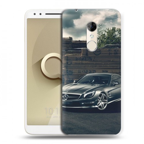 Дизайнерский пластиковый чехол для Alcatel 3 Mercedes