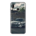 Дизайнерский силиконовый чехол для Huawei P20 Lite Mercedes