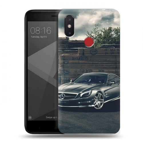 Дизайнерский пластиковый чехол для Xiaomi Mi8 SE Mercedes