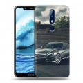 Дизайнерский силиконовый чехол для Nokia 5.1 Plus Mercedes