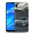 Дизайнерский пластиковый чехол для Huawei Y6 (2019) Mercedes