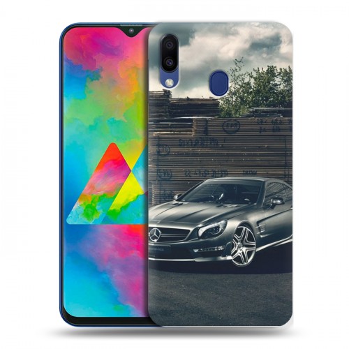 Дизайнерский пластиковый чехол для Samsung Galaxy M20 Mercedes