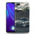 Дизайнерский силиконовый с усиленными углами чехол для OPPO A1k Mercedes