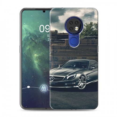 Дизайнерский силиконовый чехол для Nokia 6.2 Mercedes