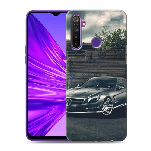 Дизайнерский силиконовый чехол для Realme 5 Mercedes