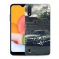 Дизайнерский силиконовый чехол для Samsung Galaxy M01 Mercedes