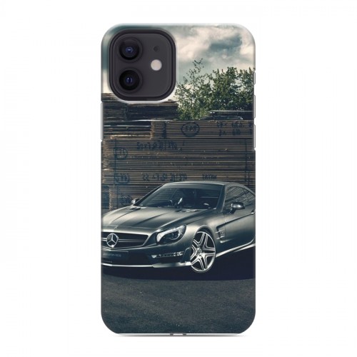 Дизайнерский силиконовый чехол для Iphone 12 Mercedes