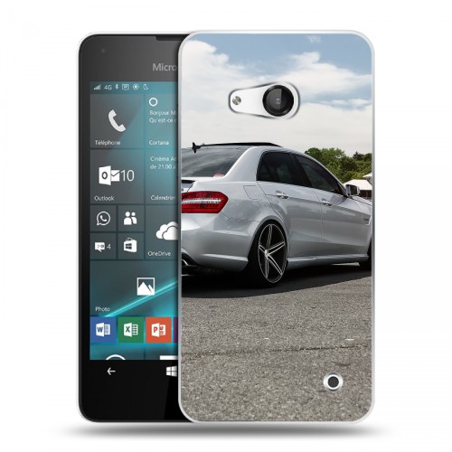 Дизайнерский пластиковый чехол для Microsoft Lumia 550 Mercedes