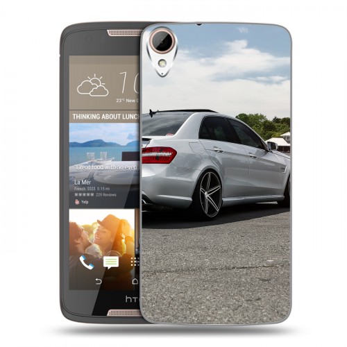 Дизайнерский силиконовый чехол для HTC Desire 828 Mercedes