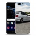 Дизайнерский пластиковый чехол для Huawei P10 Mercedes