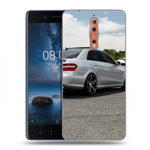 Дизайнерский пластиковый чехол для Nokia 8 Mercedes