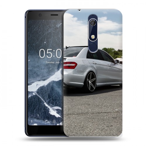 Дизайнерский пластиковый чехол для Nokia 5.1 Mercedes