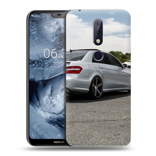 Дизайнерский пластиковый чехол для Nokia 6.1 Plus Mercedes