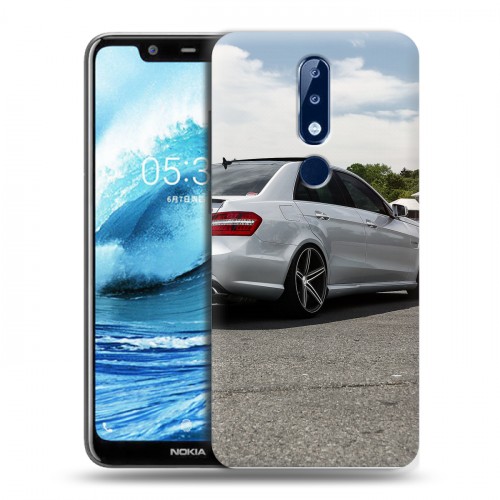 Дизайнерский силиконовый чехол для Nokia 5.1 Plus Mercedes