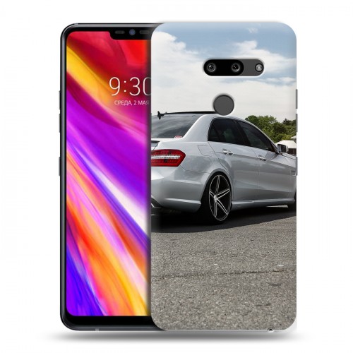 Дизайнерский пластиковый чехол для LG G8 ThinQ Mercedes