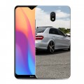 Дизайнерский силиконовый с усиленными углами чехол для Xiaomi RedMi 8A Mercedes