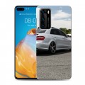 Дизайнерский пластиковый чехол для Huawei P40 Mercedes