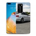 Дизайнерский пластиковый чехол для Huawei P40 Pro Mercedes