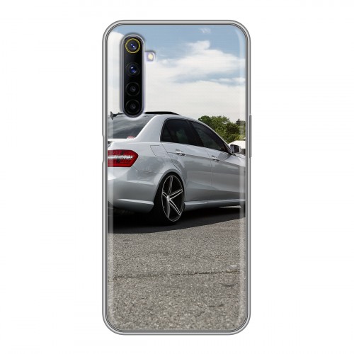 Дизайнерский силиконовый чехол для Realme 6 Mercedes