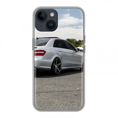 Дизайнерский пластиковый чехол для Iphone 14 Mercedes