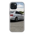 Дизайнерский силиконовый чехол для Iphone 15 Mercedes