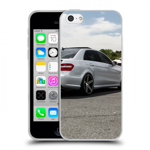 Дизайнерский пластиковый чехол для Iphone 5c Mercedes