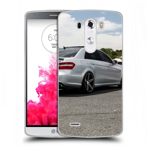 Дизайнерский пластиковый чехол для LG G3 (Dual-LTE) Mercedes