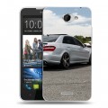 Дизайнерский пластиковый чехол для HTC Desire 516 Mercedes