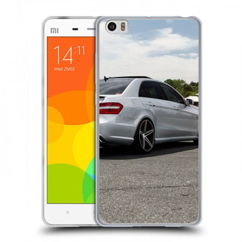 Дизайнерский силиконовый чехол для Xiaomi Mi Note Mercedes