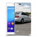 Дизайнерский пластиковый чехол для Sony Xperia C4 Mercedes