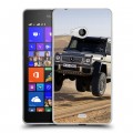 Дизайнерский пластиковый чехол для Microsoft Lumia 540 Mercedes