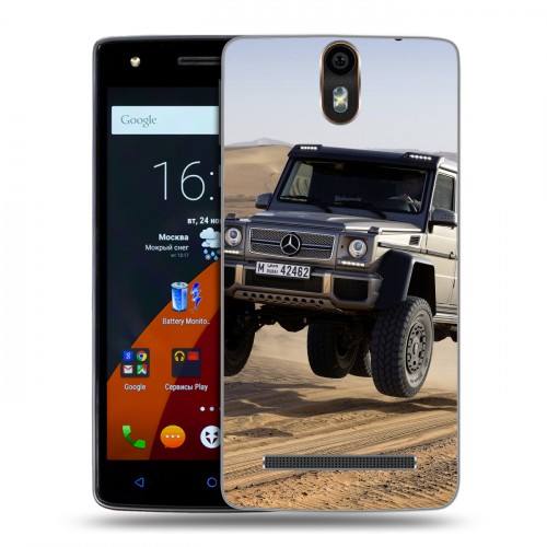 Дизайнерский силиконовый чехол для Wileyfox Storm Mercedes