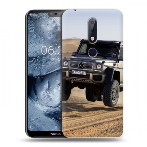 Дизайнерский пластиковый чехол для Nokia 6.1 Plus Mercedes