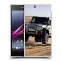 Дизайнерский пластиковый чехол для Sony Xperia Z Ultra  Mercedes