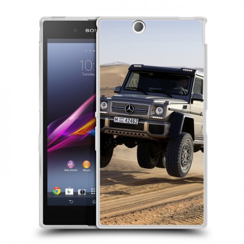 Дизайнерский пластиковый чехол для Sony Xperia Z Ultra  Mercedes