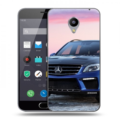 Дизайнерский пластиковый чехол для Meizu M2 Note Mercedes