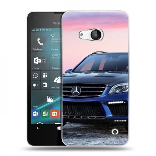 Дизайнерский пластиковый чехол для Microsoft Lumia 550 Mercedes