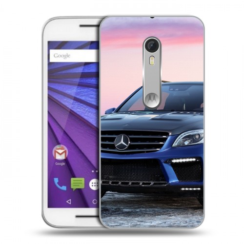 Дизайнерский пластиковый чехол для Lenovo Moto G Mercedes