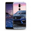 Дизайнерский пластиковый чехол для Nokia 7 Plus Mercedes