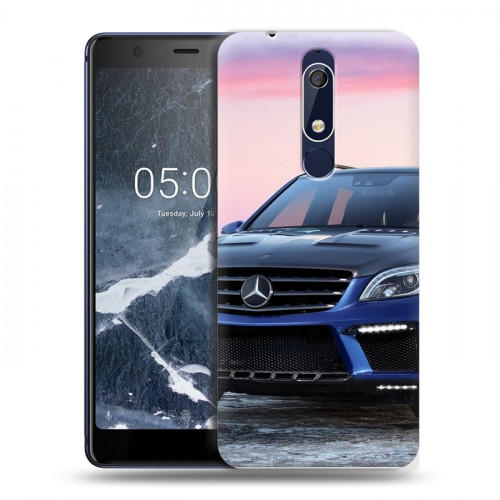 Дизайнерский пластиковый чехол для Nokia 5.1 Mercedes